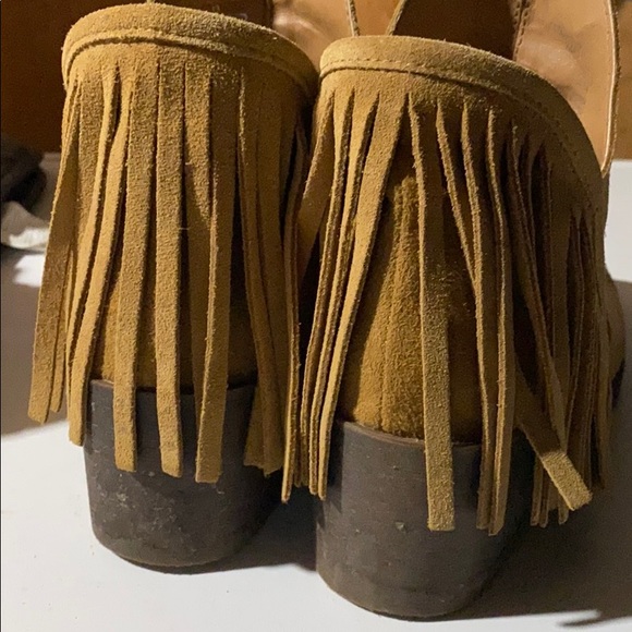 Fringe suede booties - Picture 2 of 4